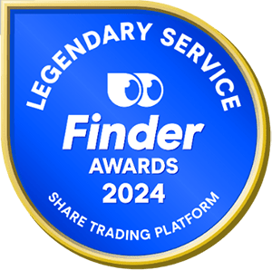 Finder Awards 2024 - Legendary Service - Share Trading Platform