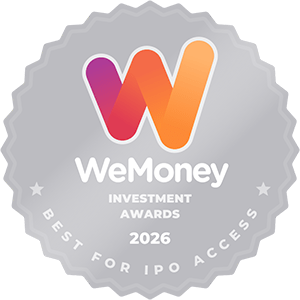 WeMoney - Winner 2026 - Best for IPO Access.
